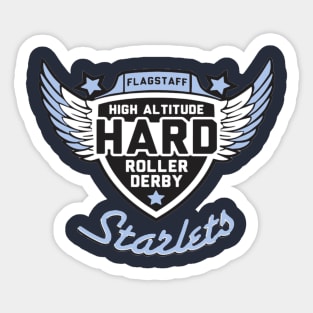 High Altitude Roller Dark Sky Starlets Logo Sticker